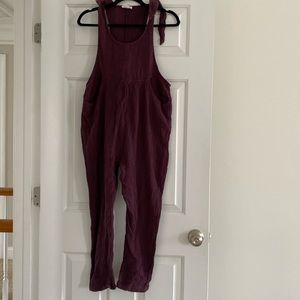 &Merci Plum colored Jumpsuit
